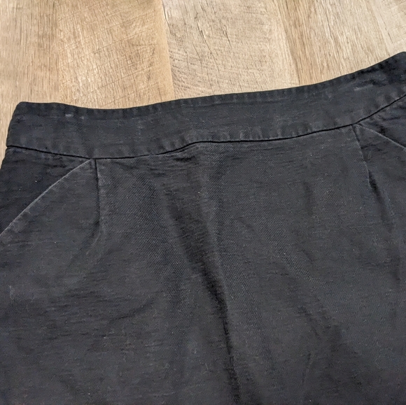 J Crew Black Cotton Pencil Skirt - Picture 4 of 10